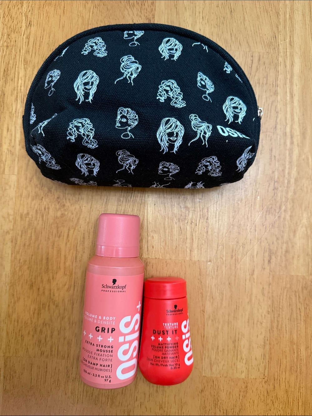 Schwarzkopf Osis+ volume Grip Foam & Dust It Texturizing powder